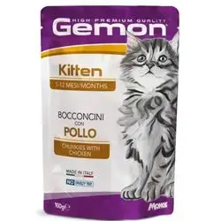 Gemon Kitten Cat Chunkies with Chicken 100 g