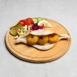 Falafel Sandwich ( Hajari Samoon)