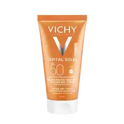 Capital Soleil Spf50 Tinted Dry Touch Protective Face Fluid 50ml _ VICHY