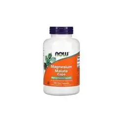 Magnesium malate caps 180 capsules (Now)