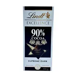 Lindt Excellence Dark Cocoa Bar 90% 100 g