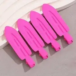 4pcs Metal Bangs Hair Clip, U-Shaped Makeup Clip