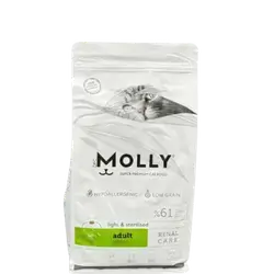 Molly Adult Light & Sterilised Renal Care (Salmon) 2Kg