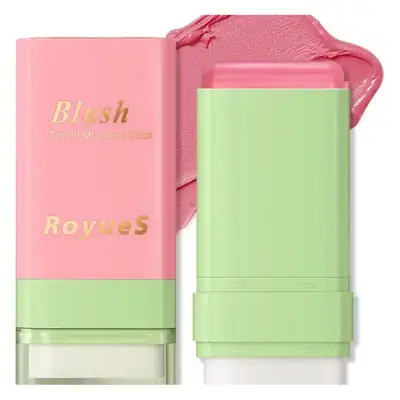 Royues Blush Stick for Cheeks and Lips - Shade: 03#Shy Pink