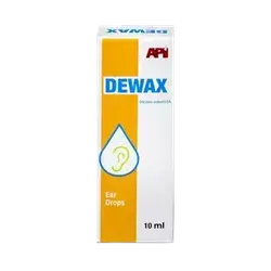 Dewax (Docusate Sodium 0.5%) Ear Drops 10ml _ API