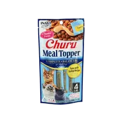 Inaba Churu Meal Topper - Tuna with Scallop 4 Tubes