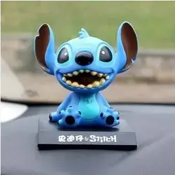 STITCH FIGURE BLUE 8CM SMILING