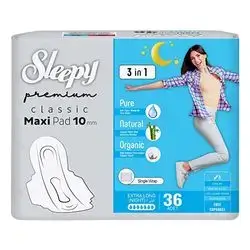 Sleepy Lady Pad 3In1 Maxi Extra Long Night 36 Pads