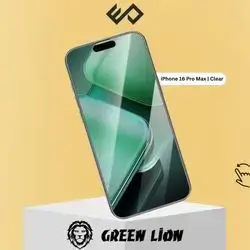 Green Lion Picasso 3D Glass With Alignment Tray for iPhone 16 Pro Max - Clear