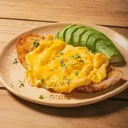Scrambled Eggs on Sourdough