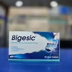BIGESIC (ibuprofen400mg+paracetamol325) tablet JOSWE