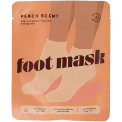 skinbliss foot mask peach scent