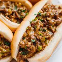 Local Minced Meat Sandwich