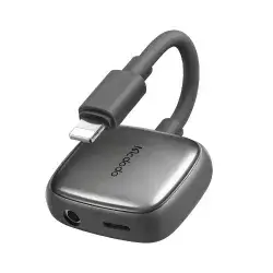 Mcdodo Digital Audio Adapter Lightning to Lightning   – Gray