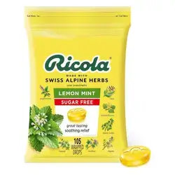 Ricola Lemon Mint SugarFree 45 drops