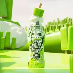 PROTEIN MILKSHAKE WITH PEAR AND VANILLA FLAVOR!