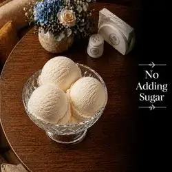 Italian Vanilla Ice Cream (No Added Sugar)