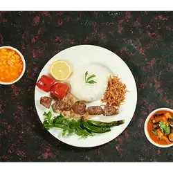 1 Shish Liver Tikka On Rice