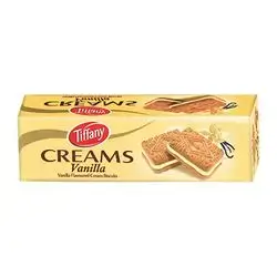 Tiffany Biscuits Vanilla Cream 72Gm
