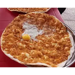 Lahmacun With Egg