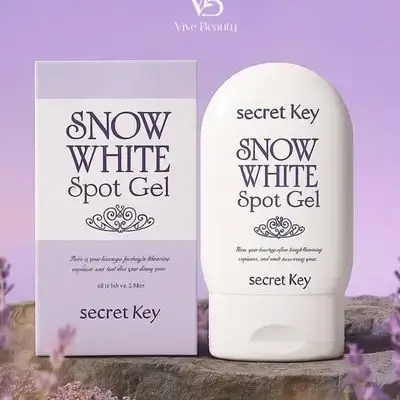 Snow white spot gel