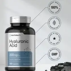 HORbaach Hyaluronic Acid 200 Mg 150 Capsules