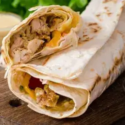 Chicken And Cheese Saj 