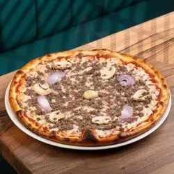 Meat And Mushroom Pizza