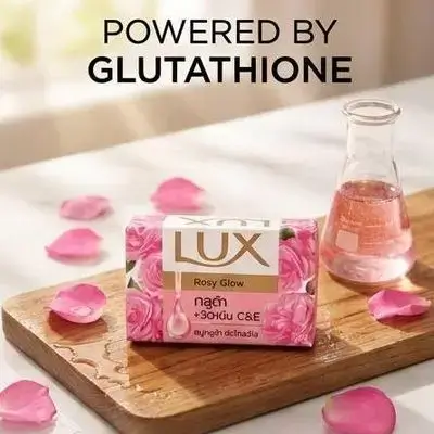 Lux Rosy Glow Soap (Gluta + Vitamin C & E)