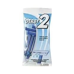 Derby Blu 2 Blade 5 Razors