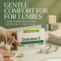 Dulcobas 5 (Bisacodyl 5mg )Suppositories