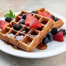 Pistachio Waffle
