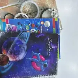 Chinese Note Book With 3 Parts