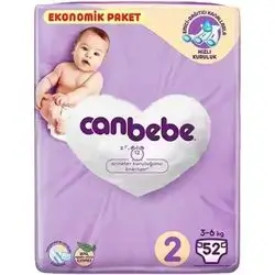 Canbebe Jumbo No. 2 Diapers 54Pcs