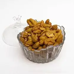 Chicken-Flavored Spiced Cashews