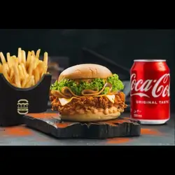 Menhatten Chicken Burger Combo