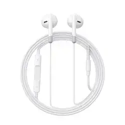 JOYROOM HEADPHONE WIRED EARBUDS WHITE JR-EW01