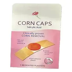 Corn Caps Salicylic Acid 5 Medicated Plasters