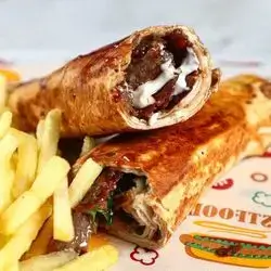Meat Saj Shawarma