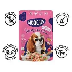 Moochie beauty skin & coat with salmon 85g