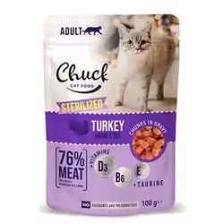 Chuck With Turkey Sterilized 100g