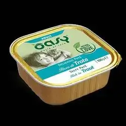 Oasy adult tasty pate rich in trout 100g