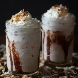 Chocolate And Coconut Frappe