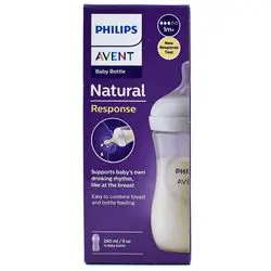 Philips Avent Baby Bottle Natural Response White 260ml 1 pcs