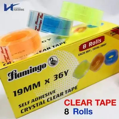 Clear Tape-Flamingo
