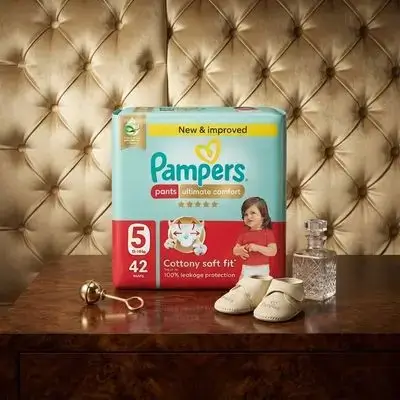 PAMPERS 5 ( 42PCS ) PANTS