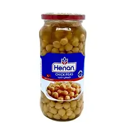 Henan Chickpeas Glass Spanish 570 g