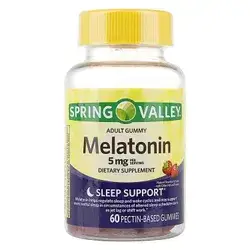 Melatonin 5mg 60gummies Spring Valley