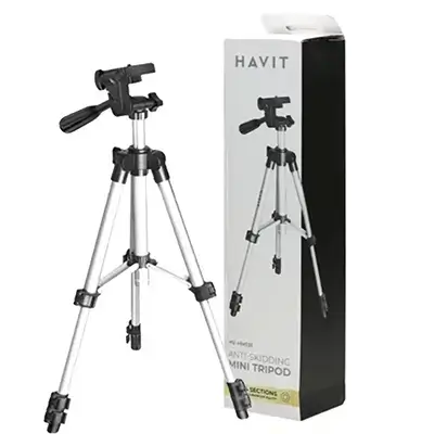 Havit Aluminium Alloy Lightweight Camera Tripod w/ Adjustable Height