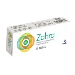 Zahra (Contraceptive) Drospirenone+Ethinylestradiol